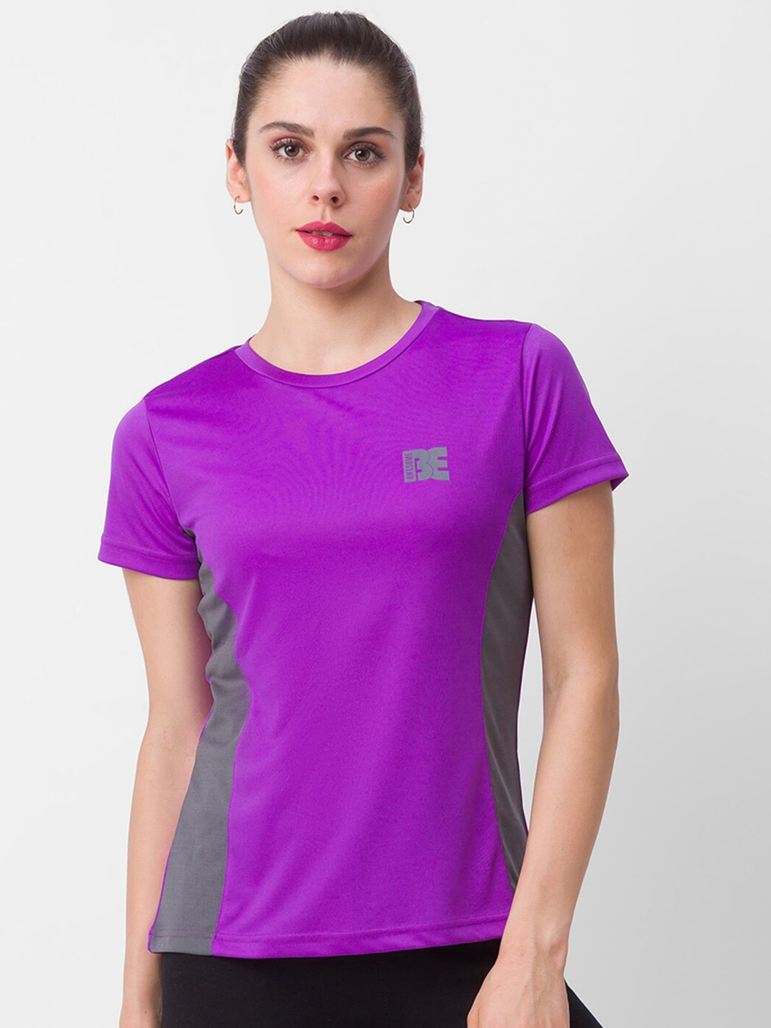 

Globus Women Purple Solid T-shirt