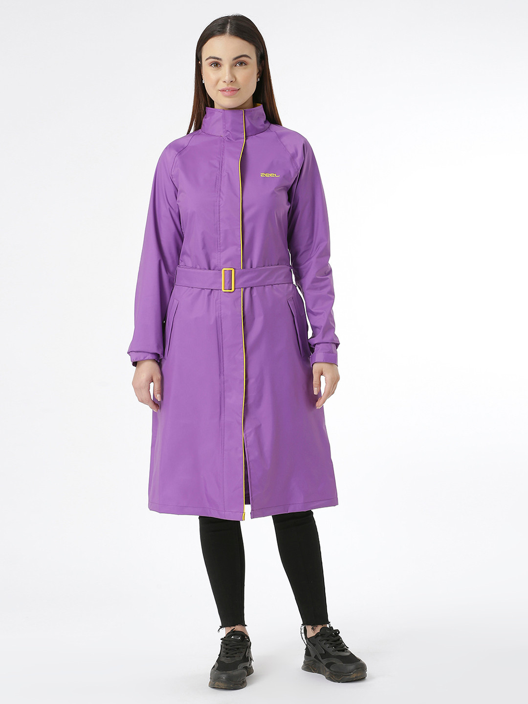 

Zeel Women Purple Solid Rain Jacket