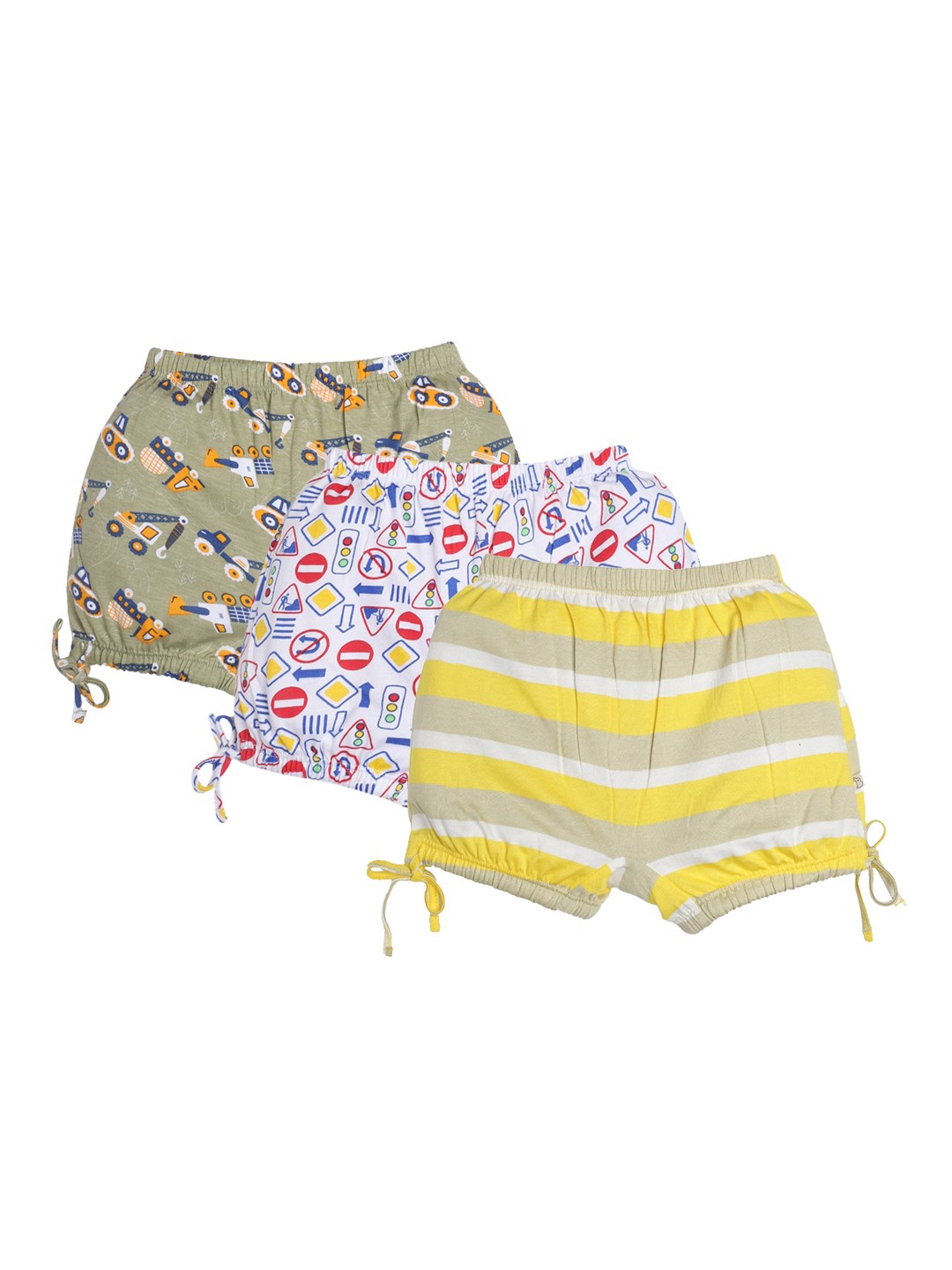 

SuperBottoms Girls Pack of 3 Sustainable Basic Briefs Und-F-BL-NG-4_6-3, Yellow