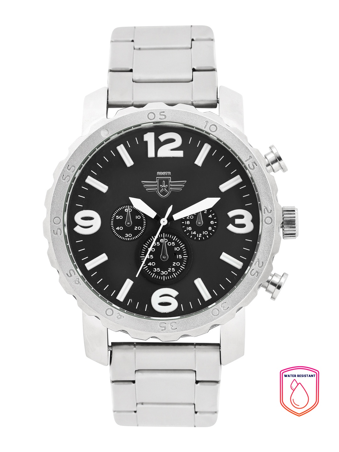 

Roadster Men Black Multi-Function Analogue Watch MFB-PN-LW3226