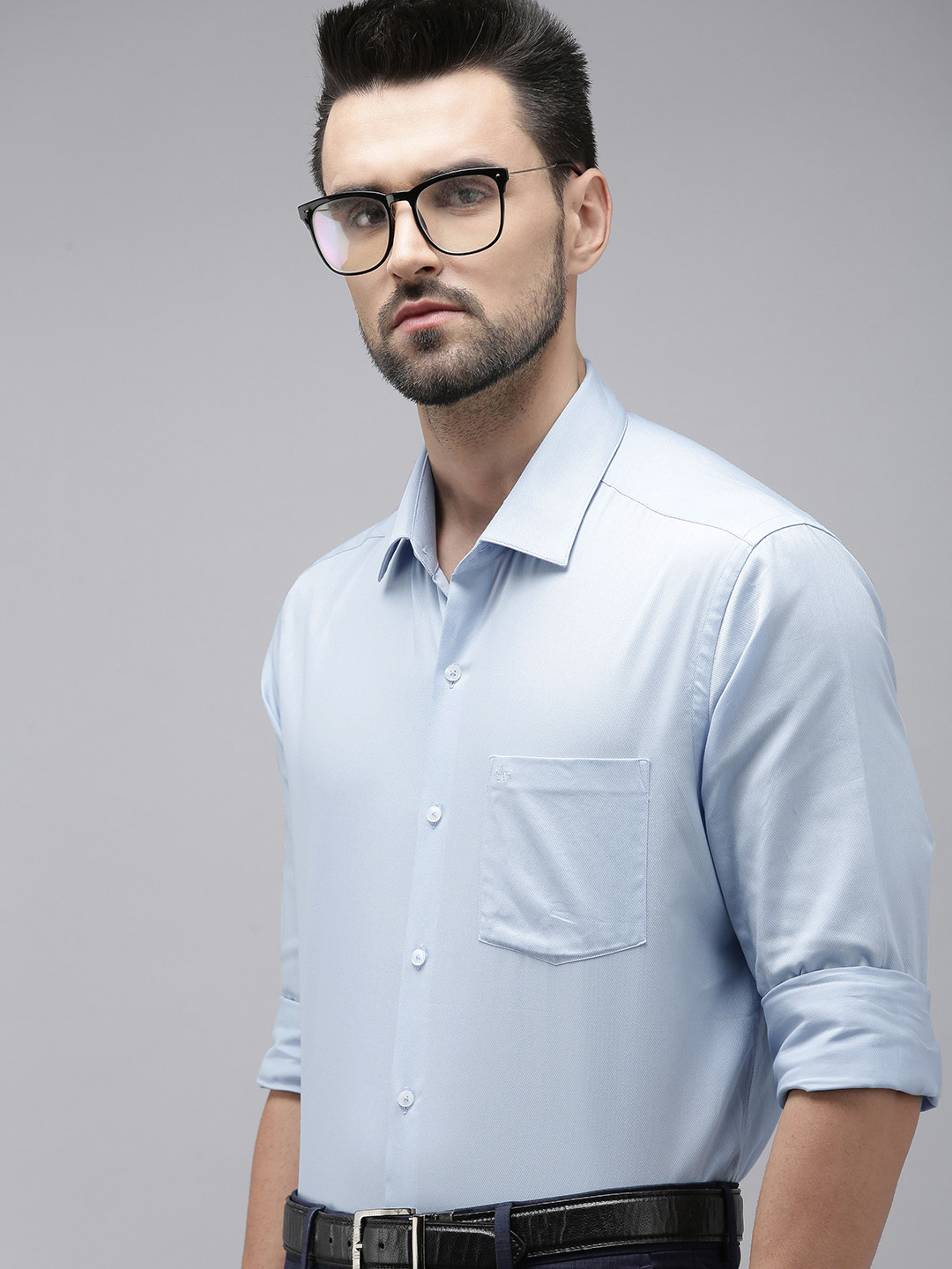 

Arrow Men Blue Original Slim Fit Pure Cotton Formal Shirt