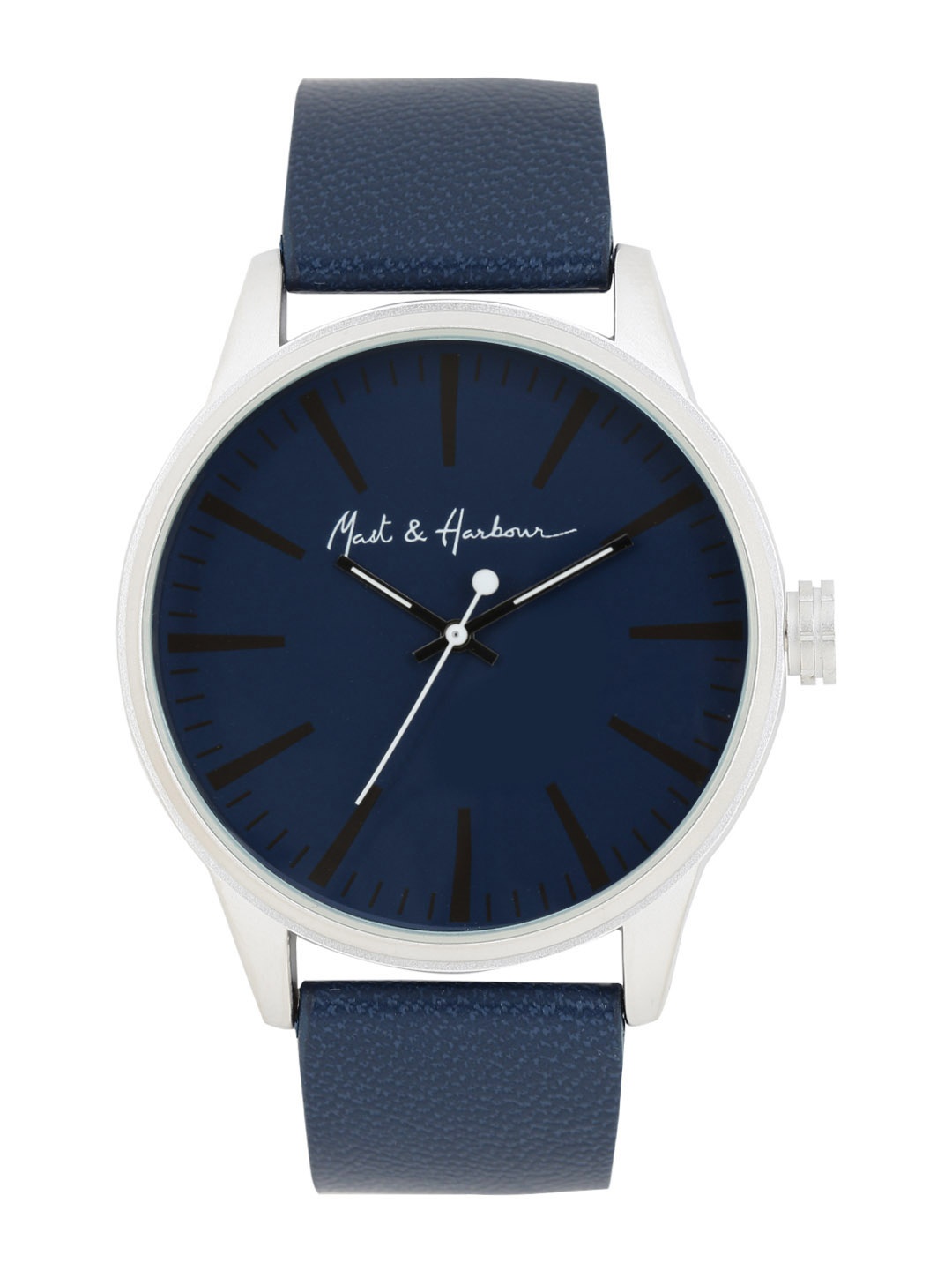 

Mast & Harbour Men Navy Analogue Watch LW6147, Navy blue