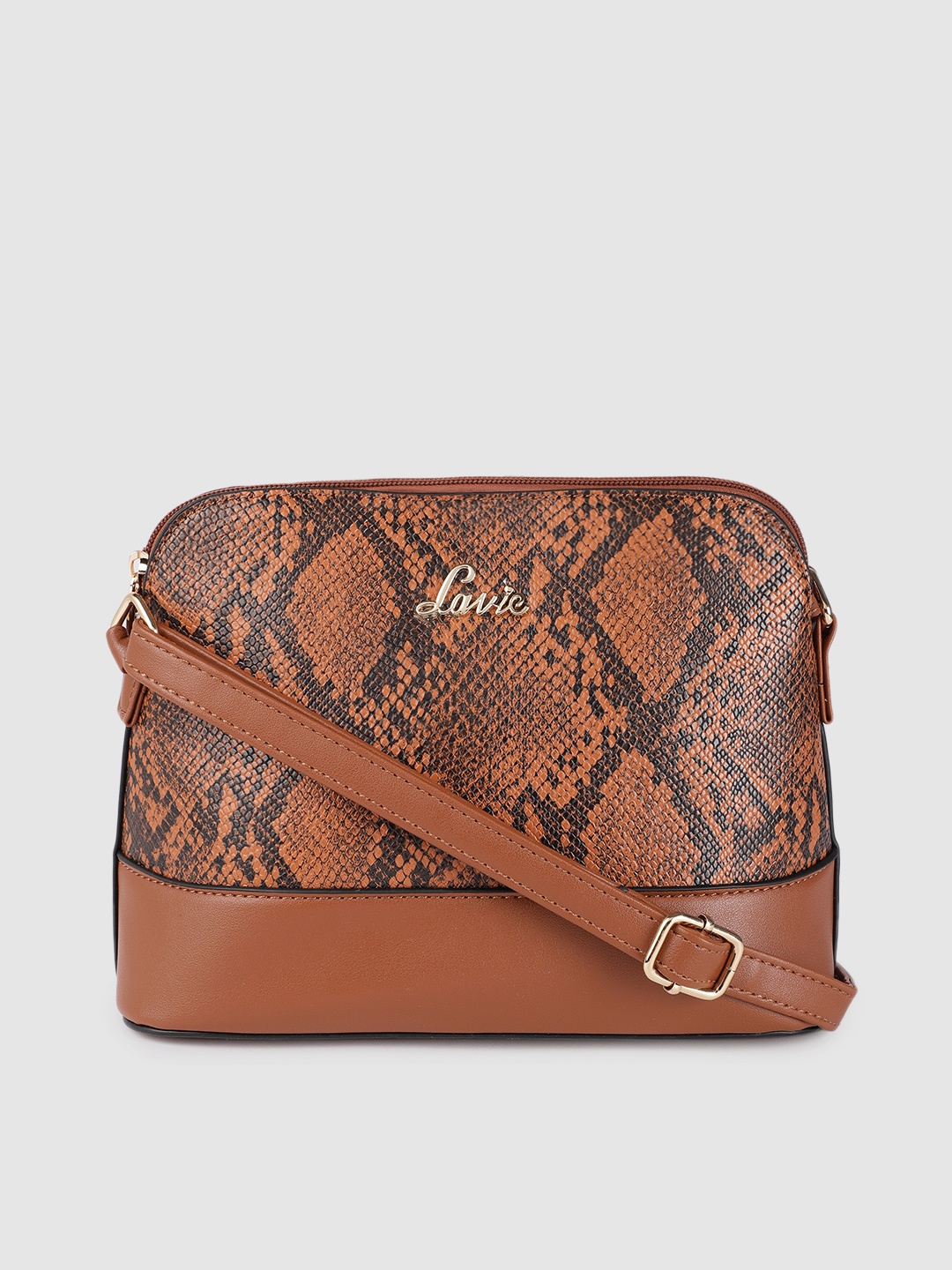 

Lavie Alvin Dome Woman Tan Slingbag, Brown