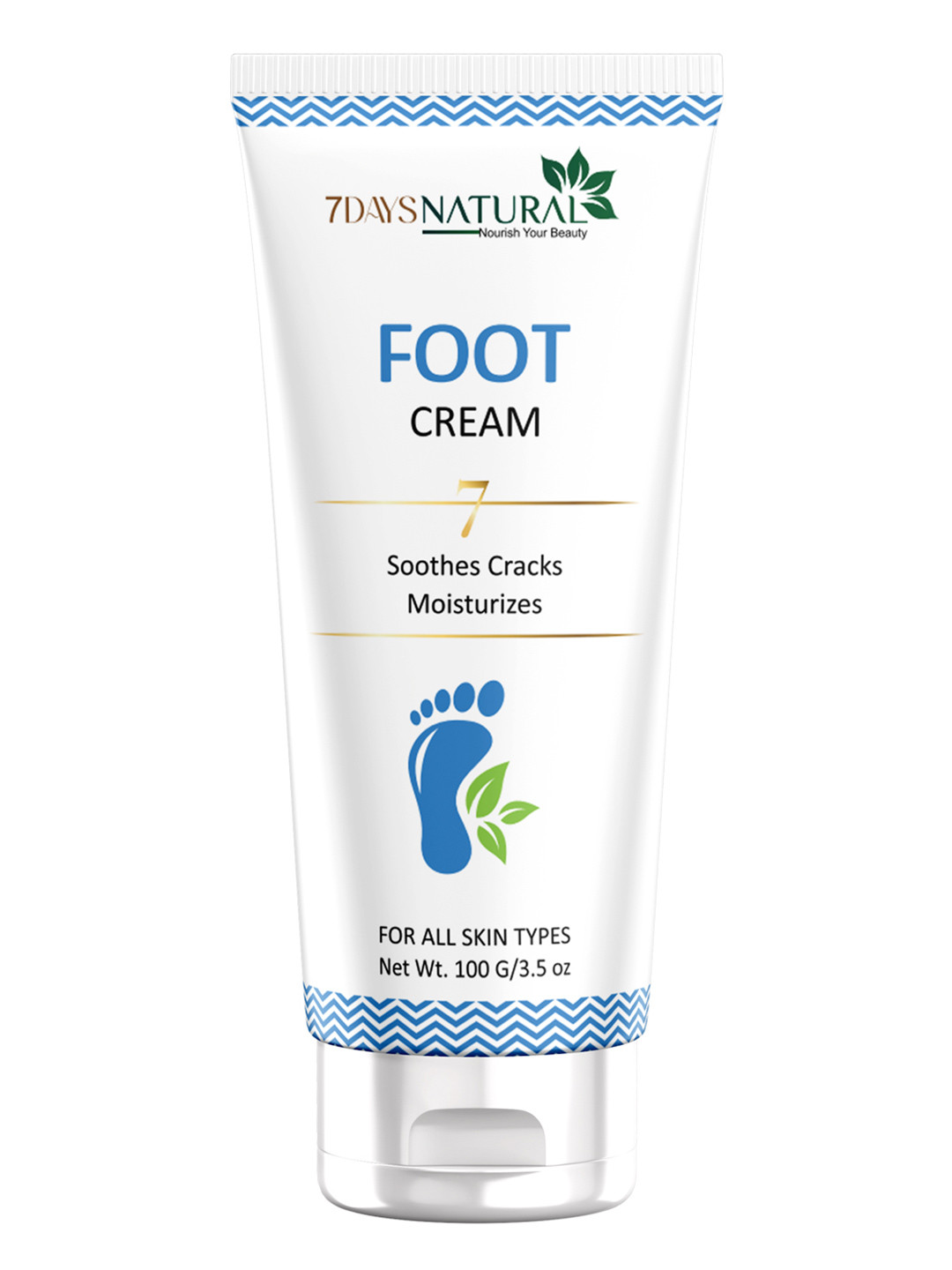 

7 DAYS Foot Crack Heal Cream 100 gm, Blue