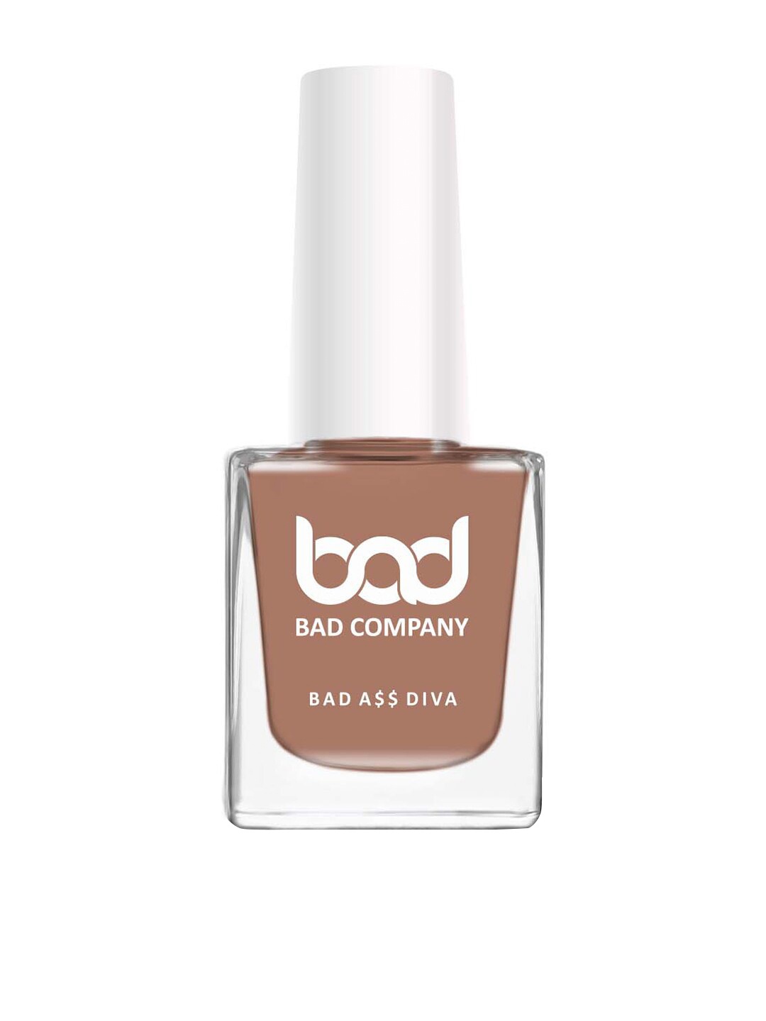 

BAD COMPANY Women No Toxin Nail Lacquer-Trust The Process,10 ml, Nude