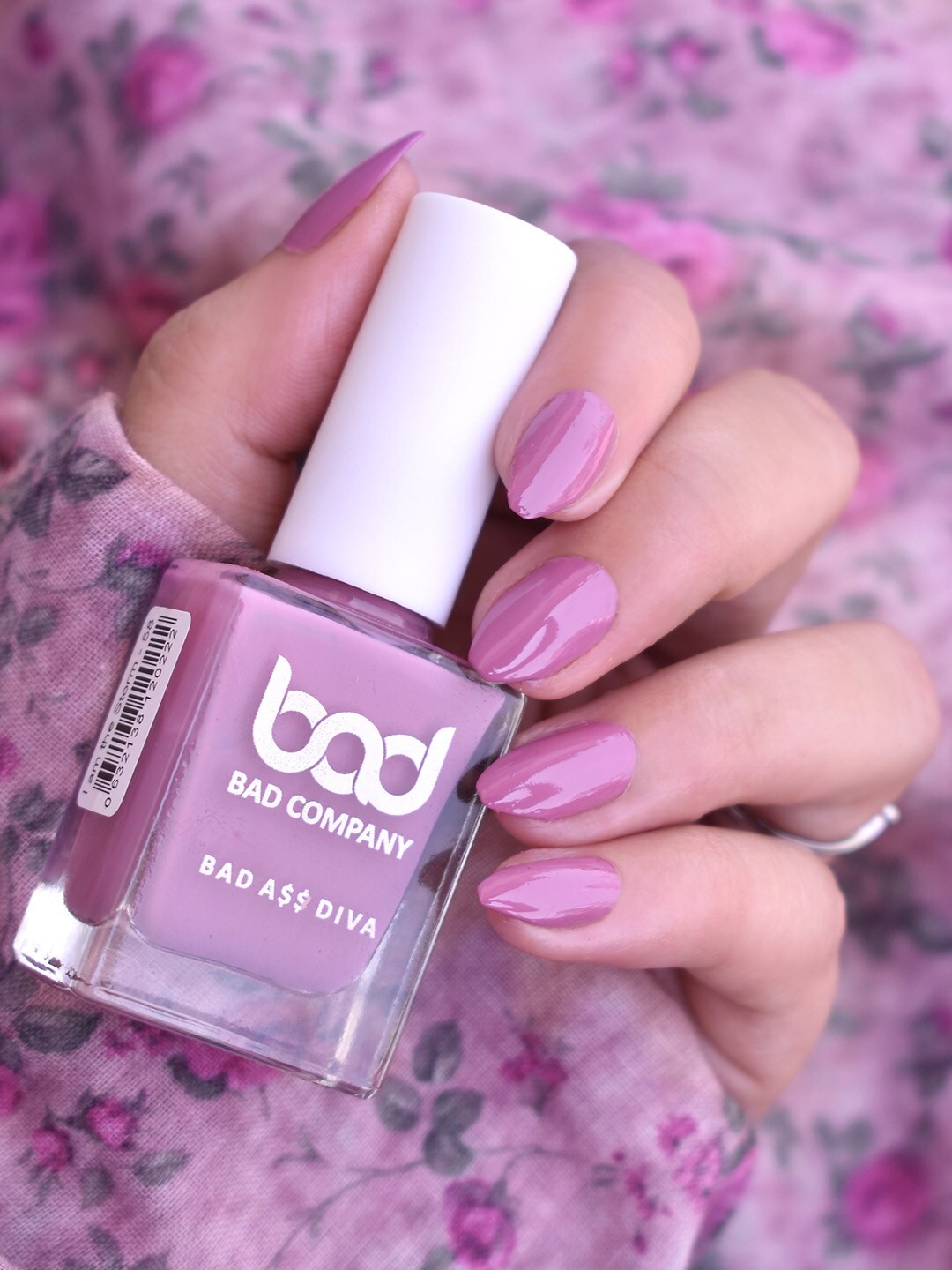 

BAD COMPANY Women No Toxin Nail Lacquer-I am the storm,10 ml, Mauve