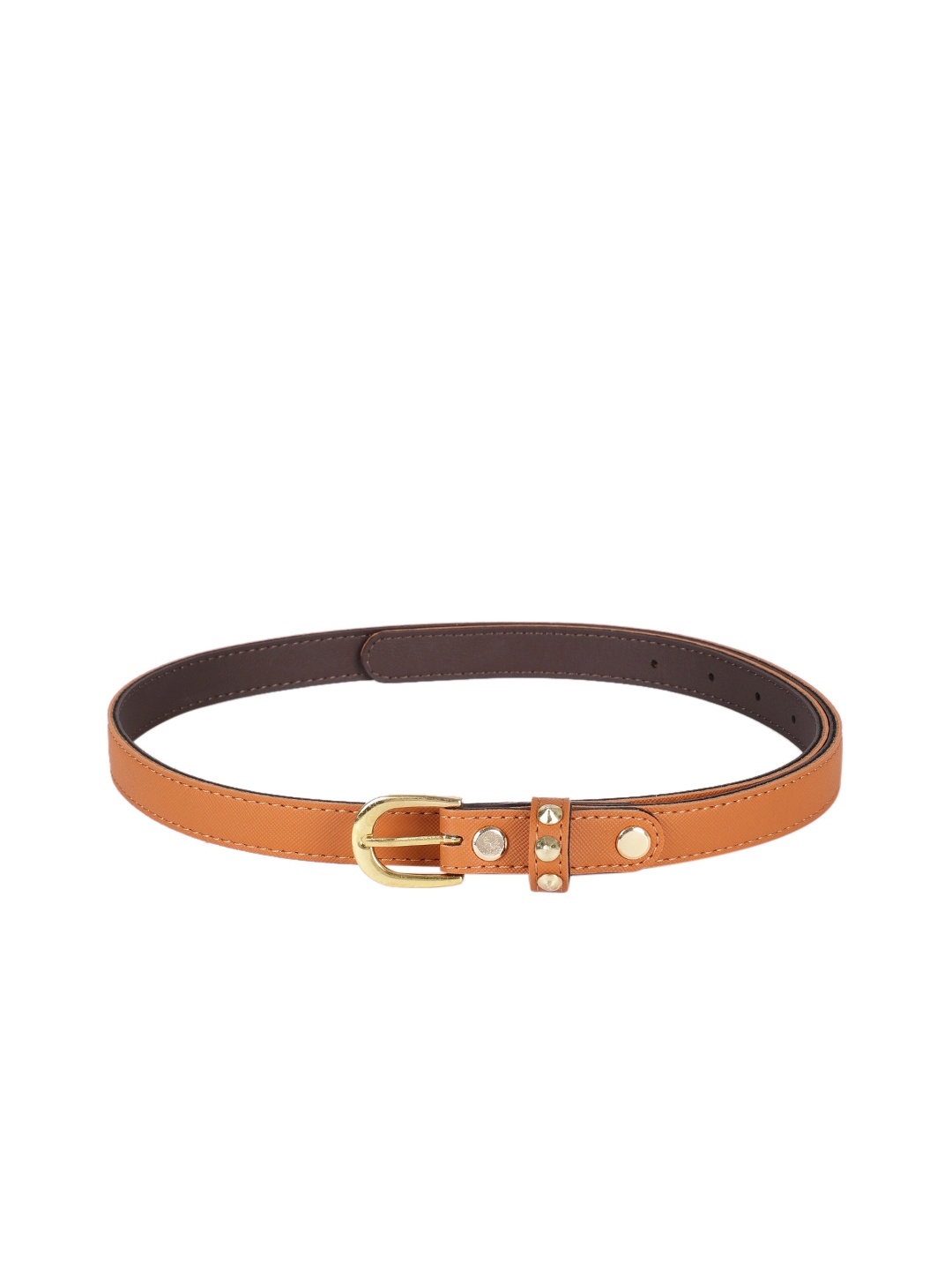 

Baggit Women Tan Brown Solid Slim Belt