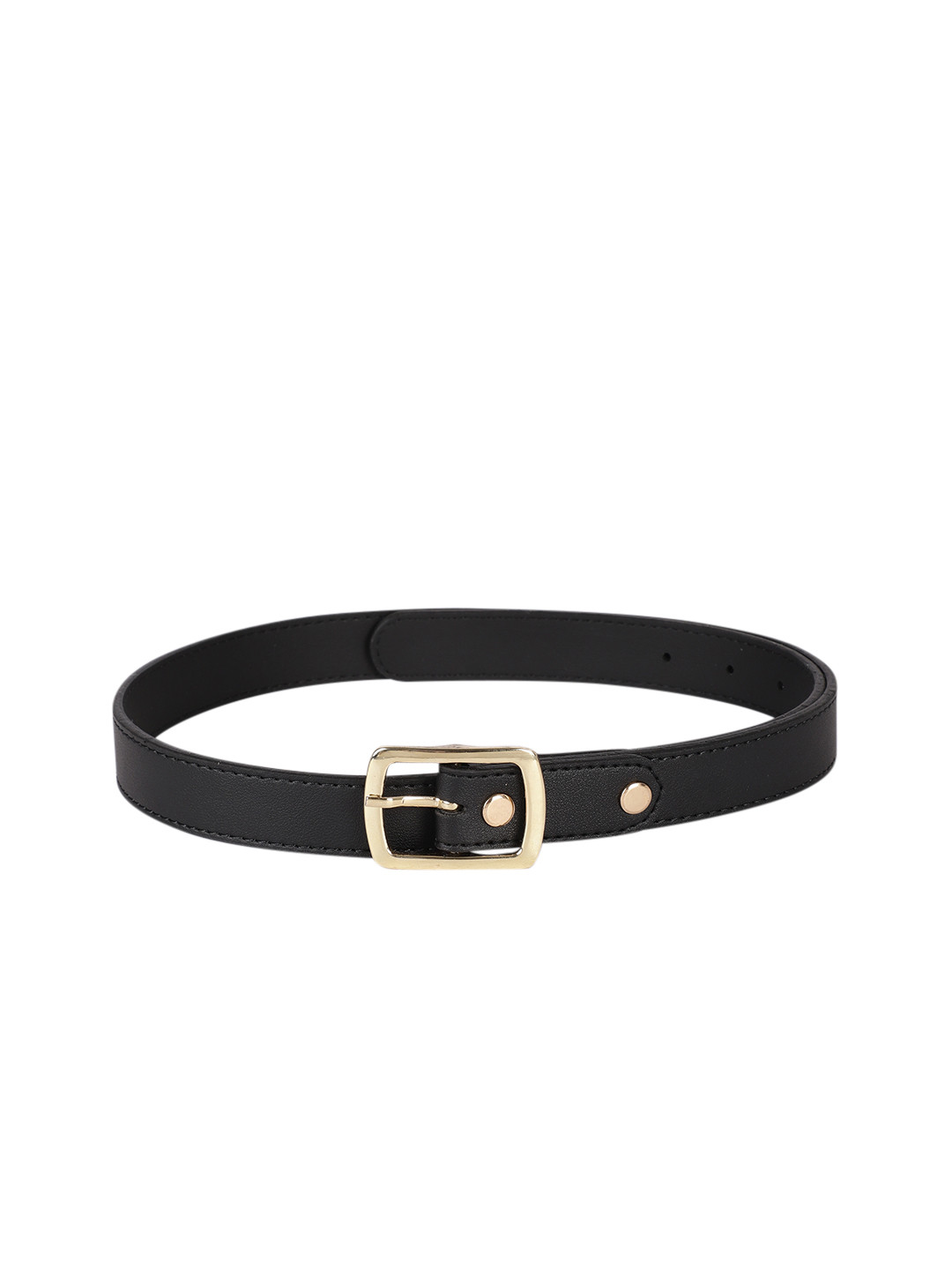 

Baggit Women Black Solid Slim Belt