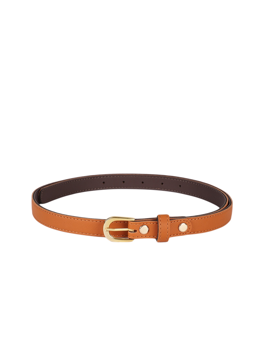 

Baggit Women Tan Brown Solid Slim Belt