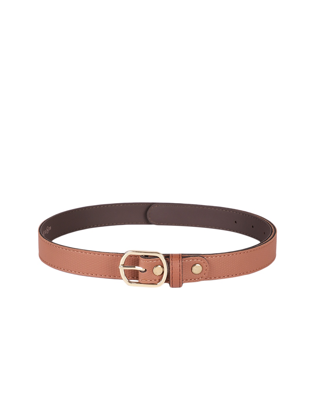 

Baggit Women Tan Brown Textured Belt