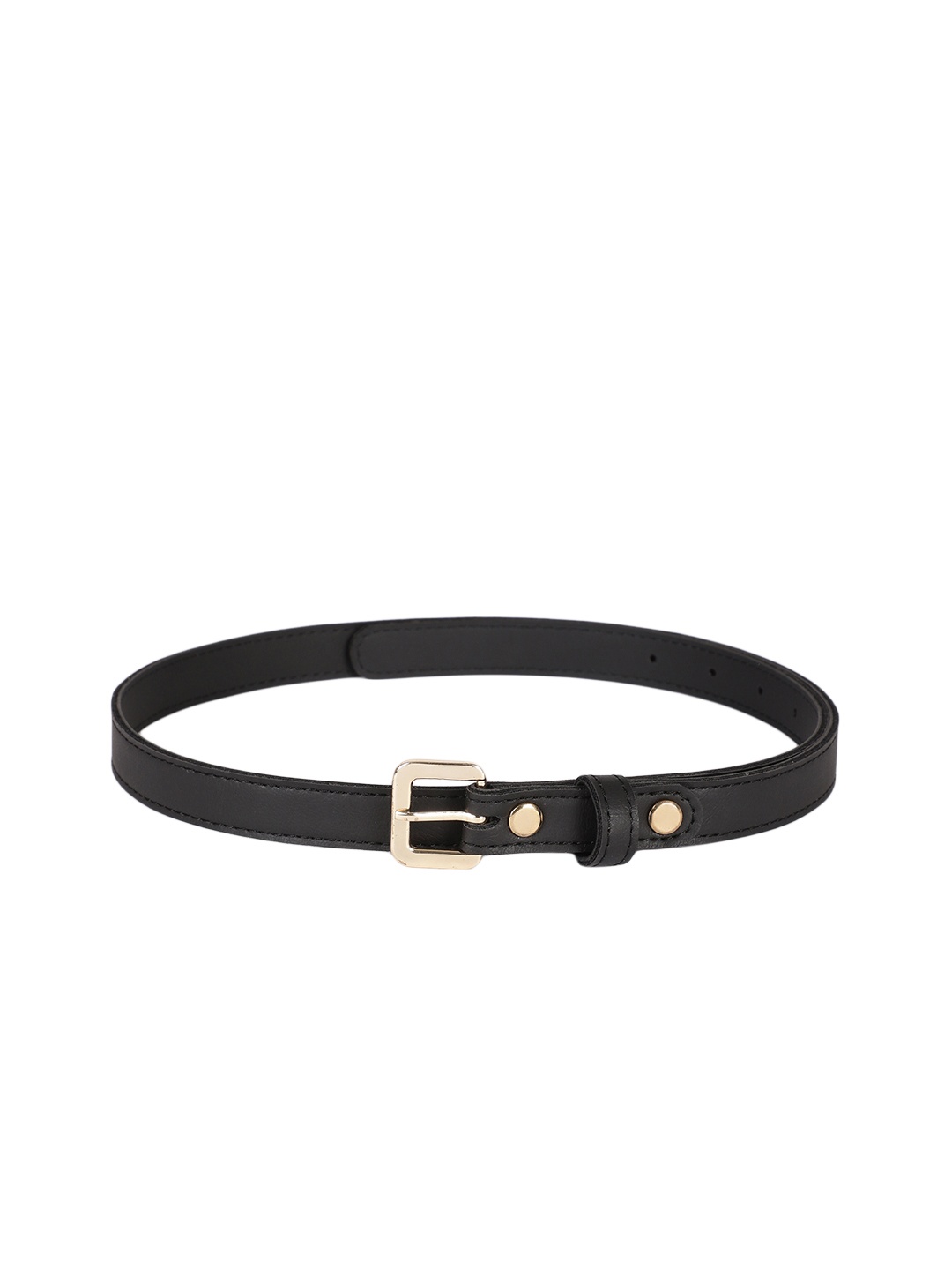 

Baggit Women Black Solid Slim Belt
