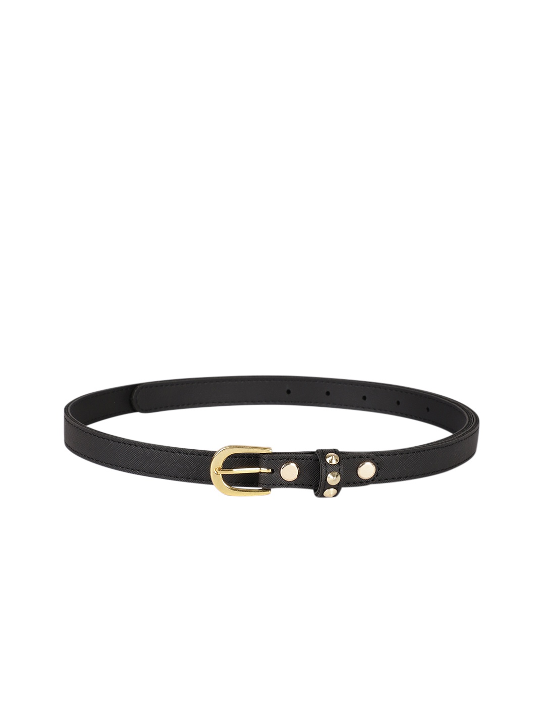 

Baggit Women Black Solid Slim Belt