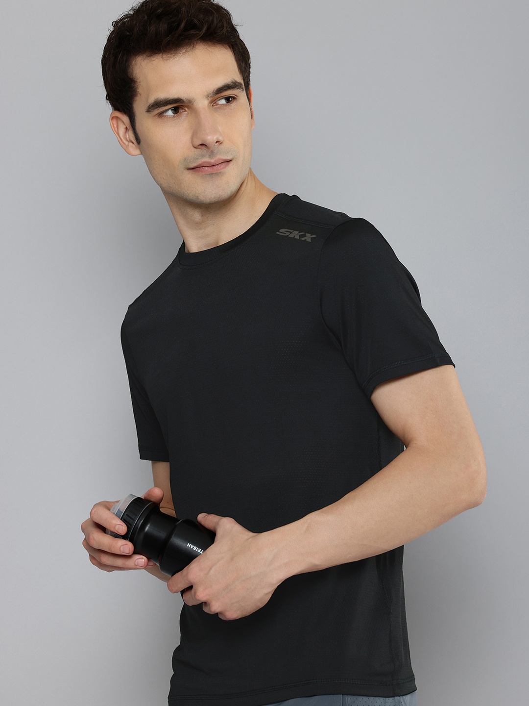 

Skechers Moisture Wicking UPF40+ DRI Fast AIR T-shirt, Black