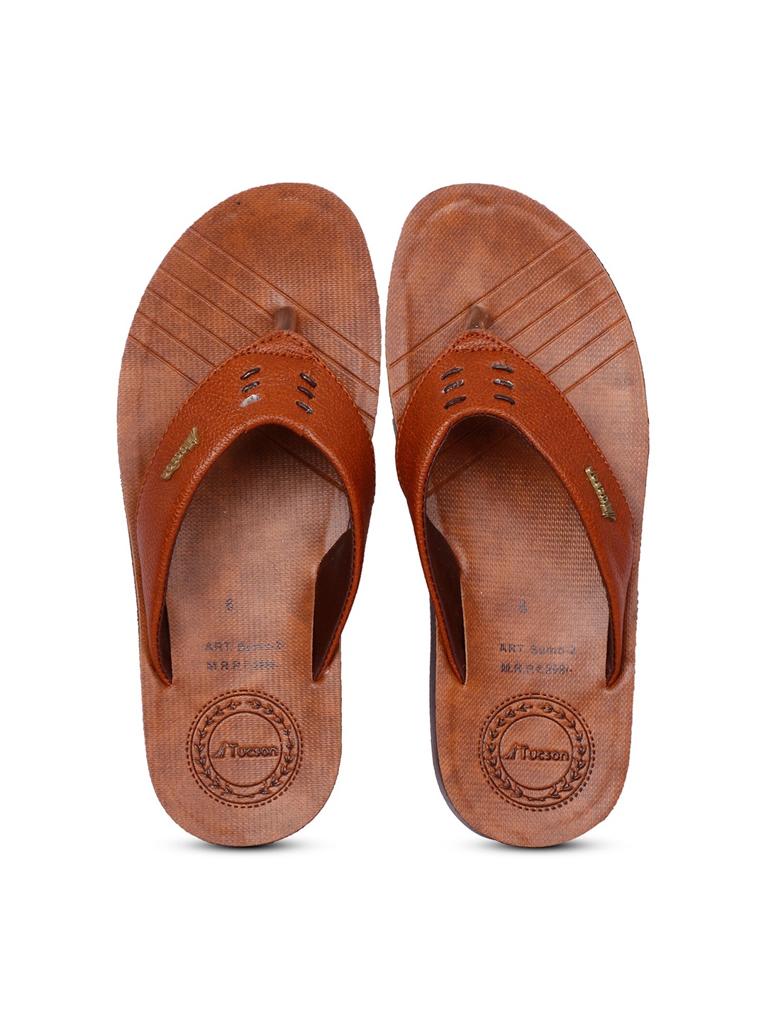 

Tucson Men Tan Rubber Slip-On