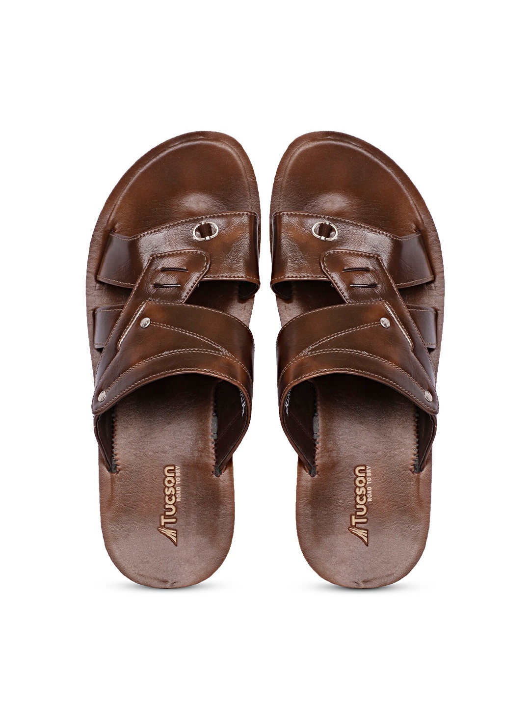 

Tucson Men Brown Comfort Sandals