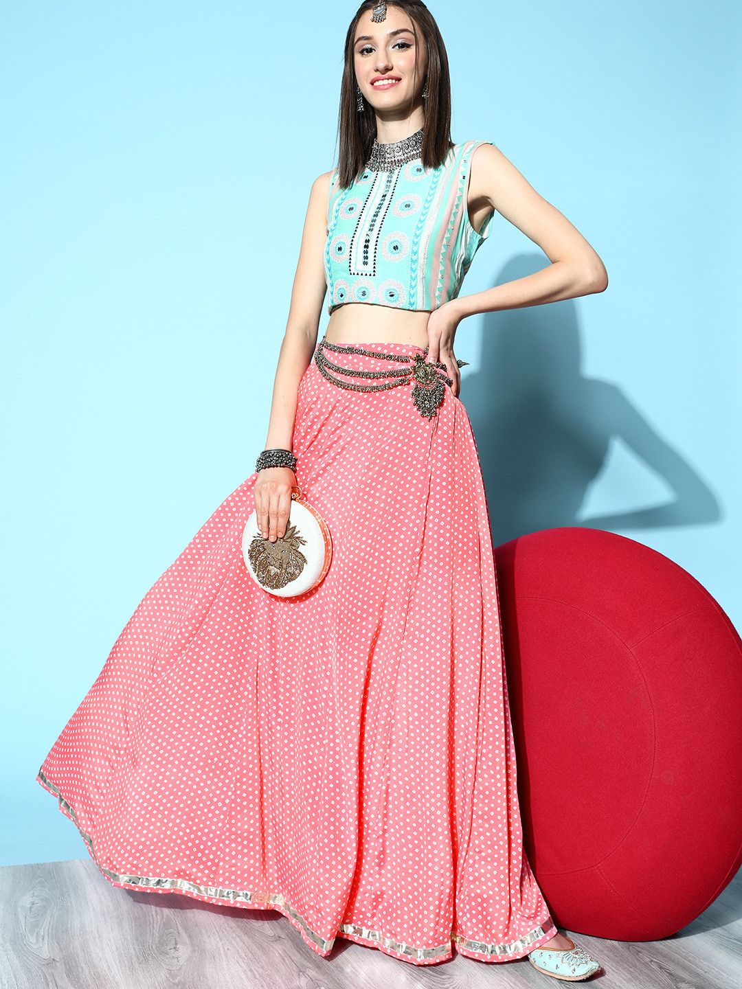 

Shae by SASSAFRAS Pink Tie & Dye 2.0 Skirt