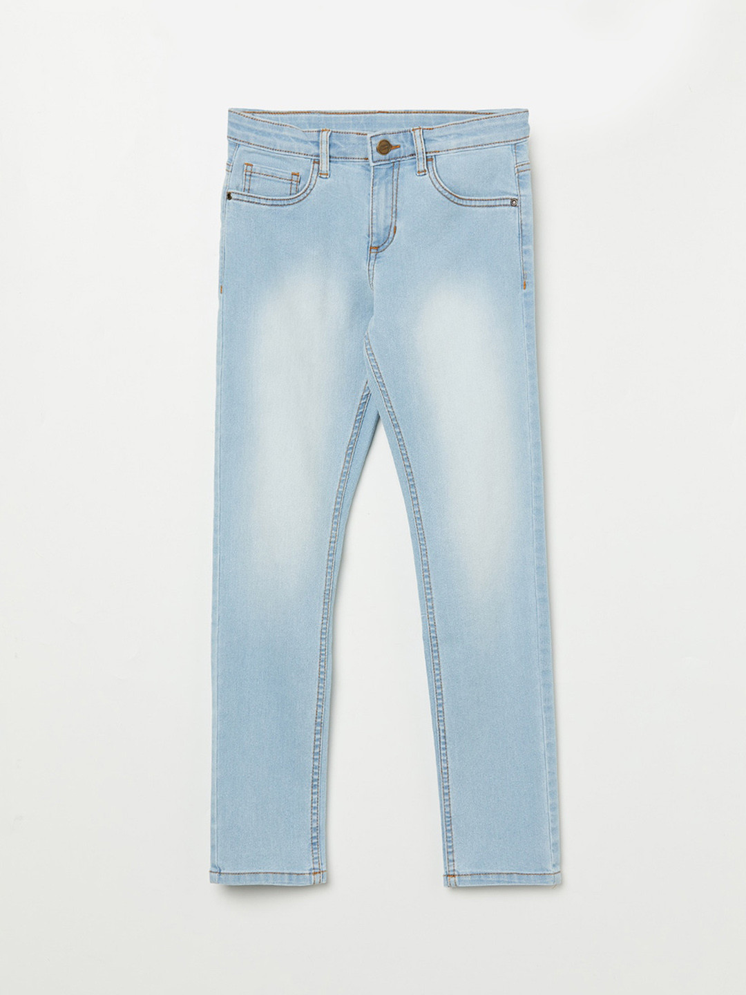 

Fame Forever by Lifestyle Boys Blue Slim Fit Heavy Fade Jeans