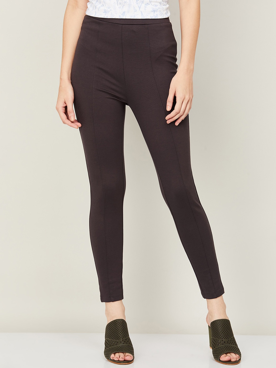 

CODE by Lifestyle Women Grey Trousers