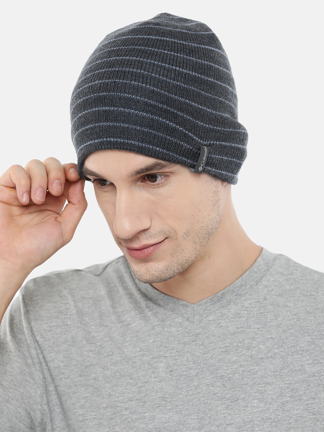 

Columbia Unisex Blue Printed Omni Heat Infinity Beanie