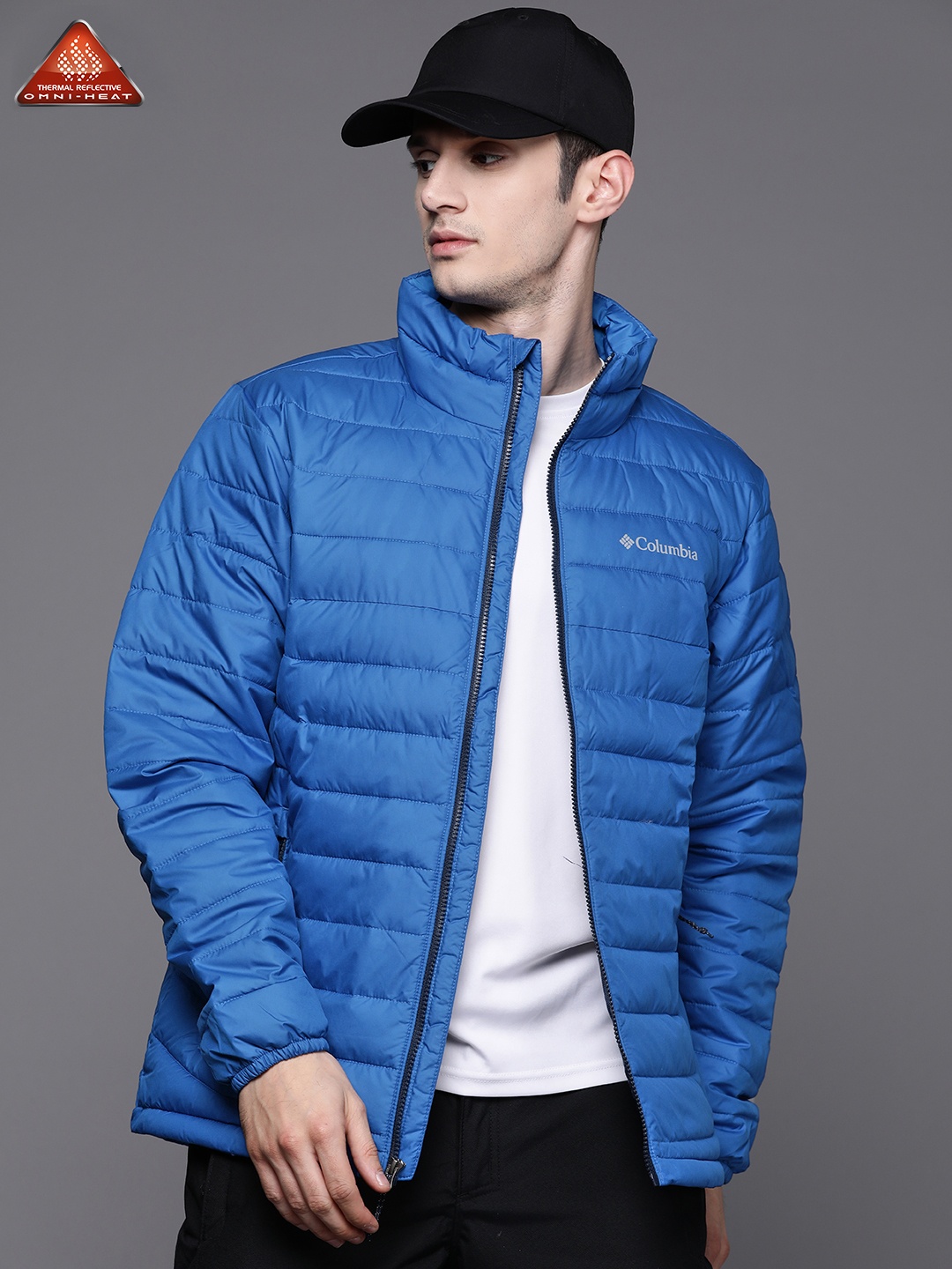 

Columbia Men Brand Logo Insulator Padded Jacket, Blue