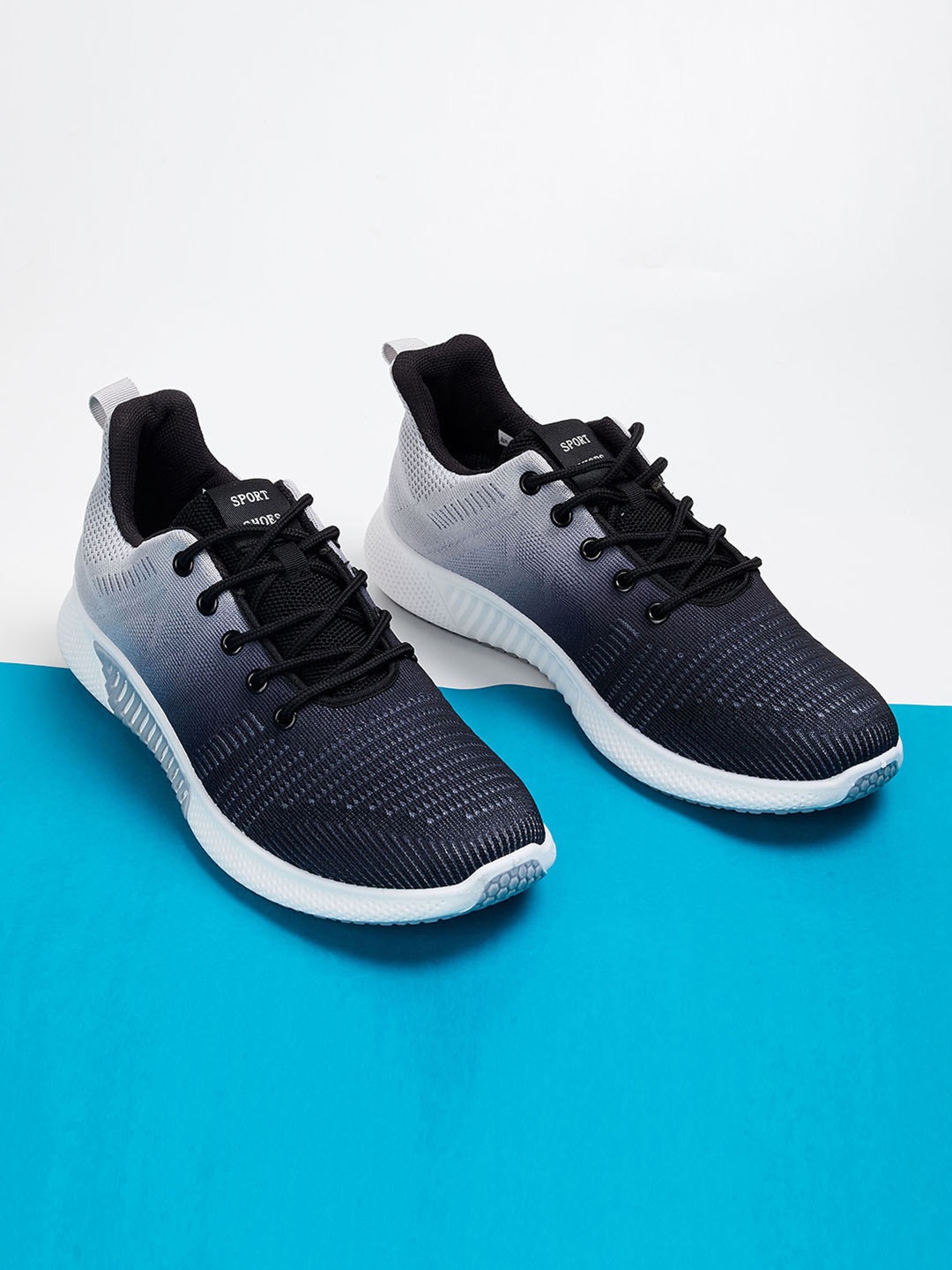 

Forca by Lifestyle Men Grey Woven Design PU Oxfords