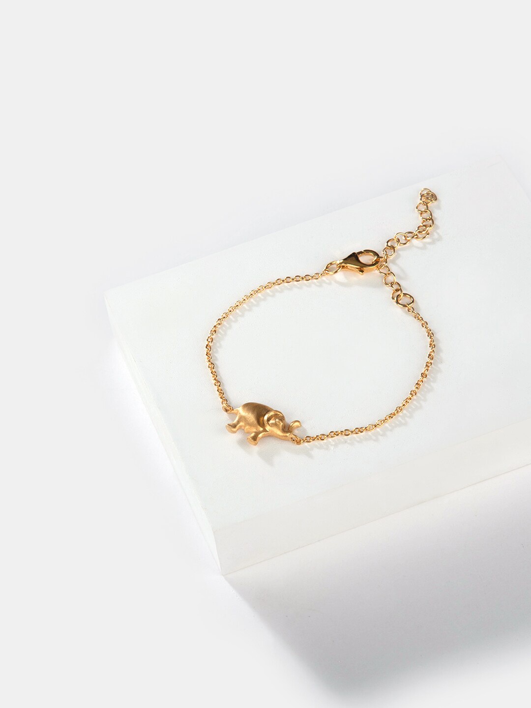 

SHAYA Women Gold-Plated Silver Link Bracelet