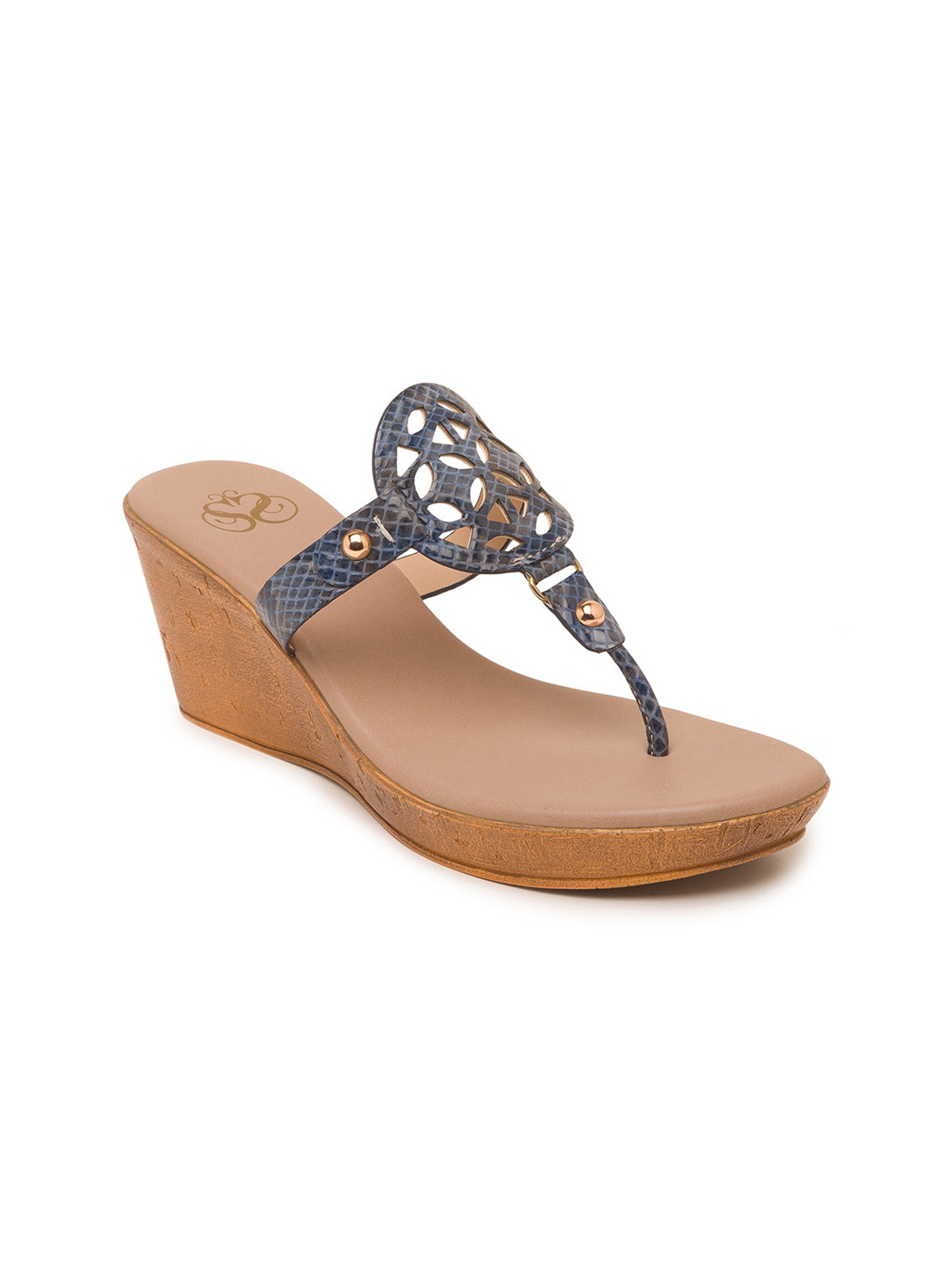 

Sole To Soul Blue Wedge Heels