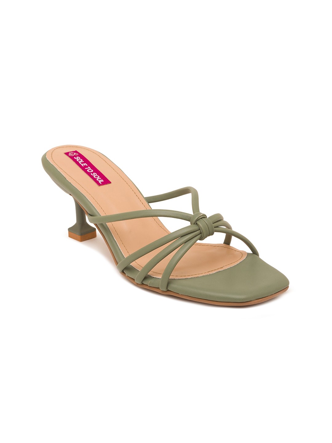 

Sole To Soul Women Green Stiletto Heels