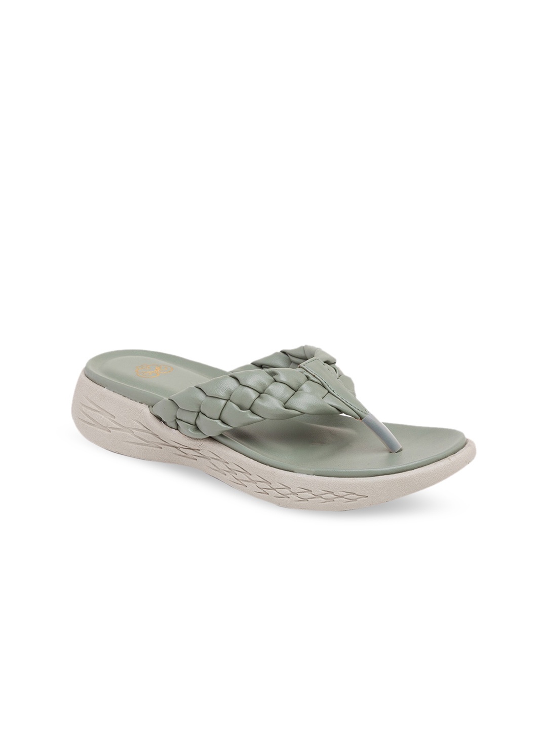 

Sole To Soul Green Block Sandals