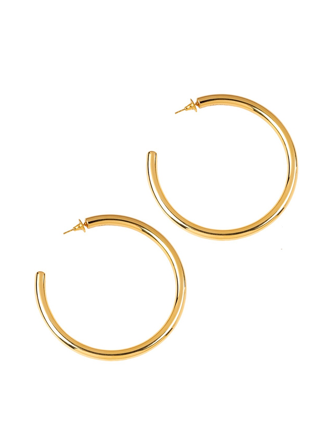 

MNSH Gold-Plated Large Chunky Oro Hoops