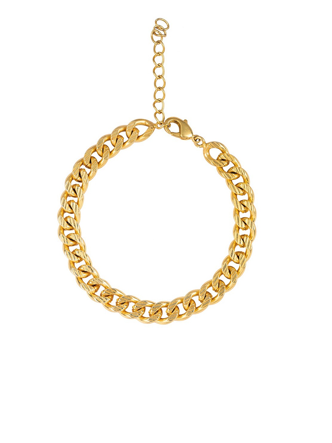 

MNSH Women Gold-Plated Mini Link Bracelet