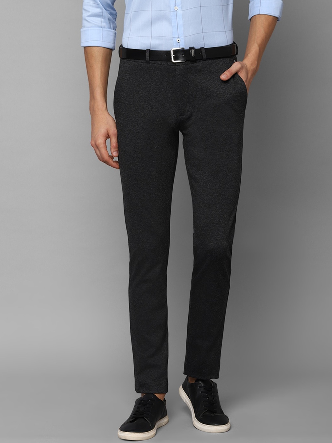

Louis Philippe Sport Men Grey Slim Fit Trousers