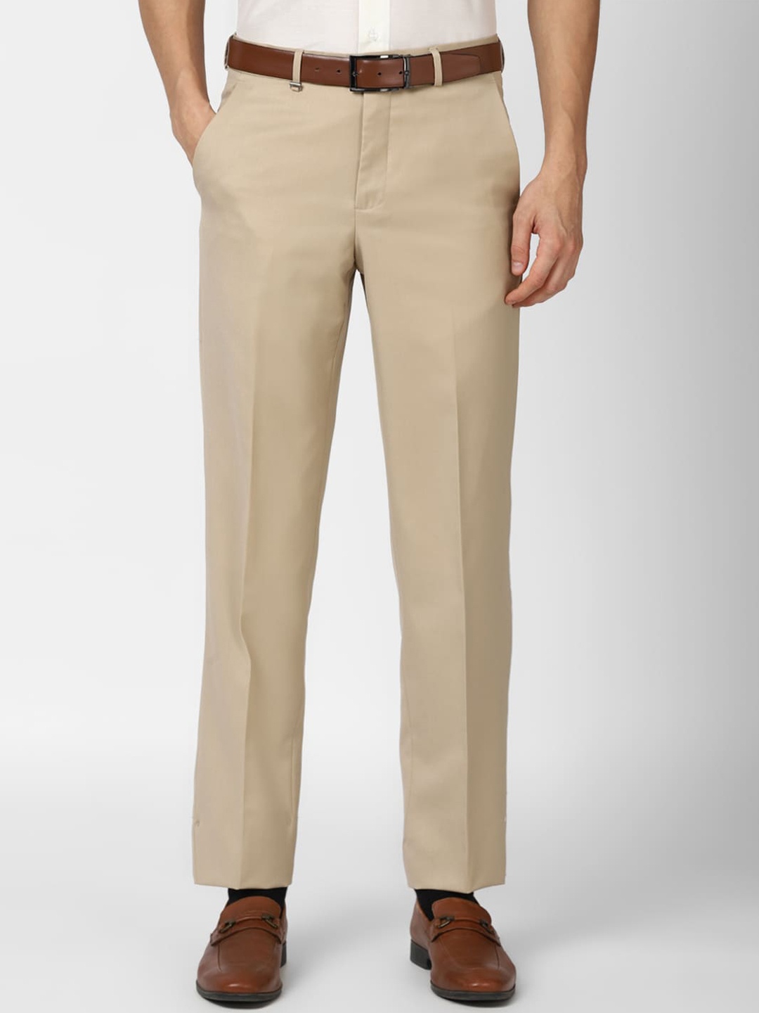 

Van Heusen Men Beige Trousers