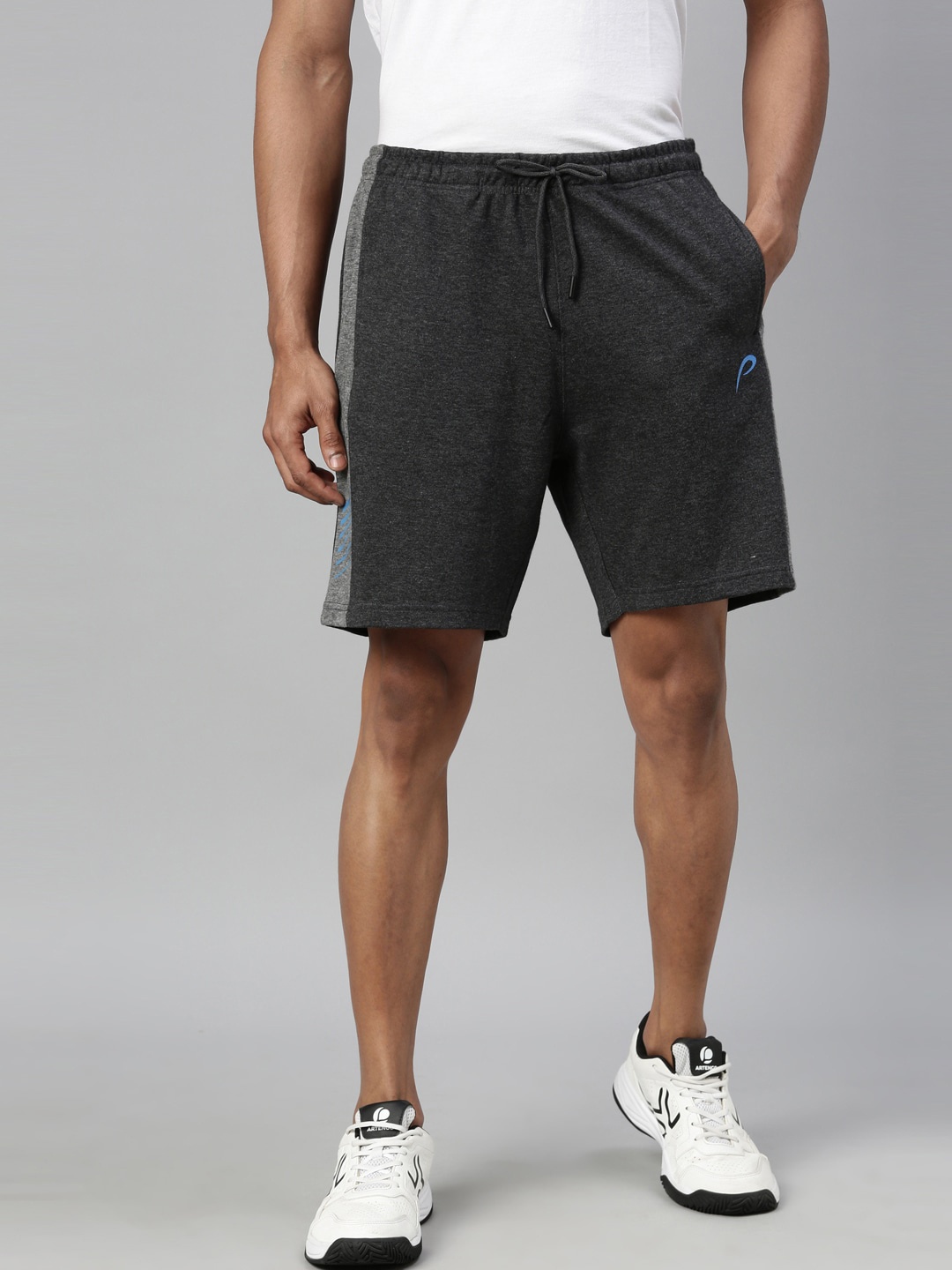 

Proline Active Men Grey Training or Gym Sports Shorts