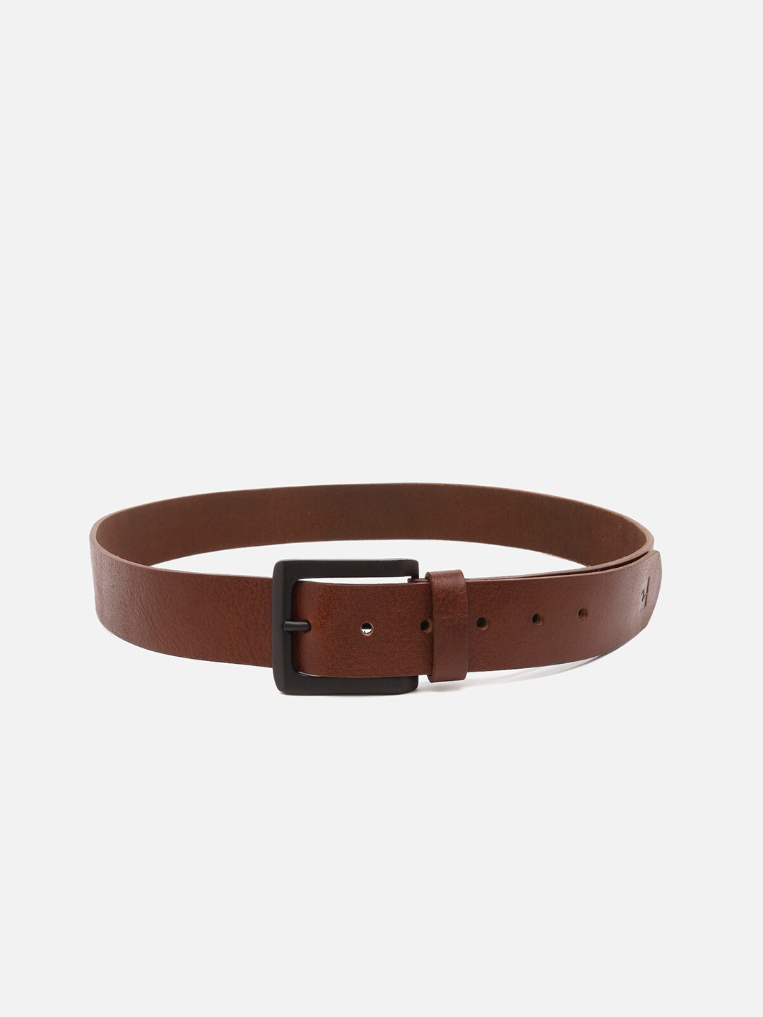 

SPYKAR Men Brown Leather Belt