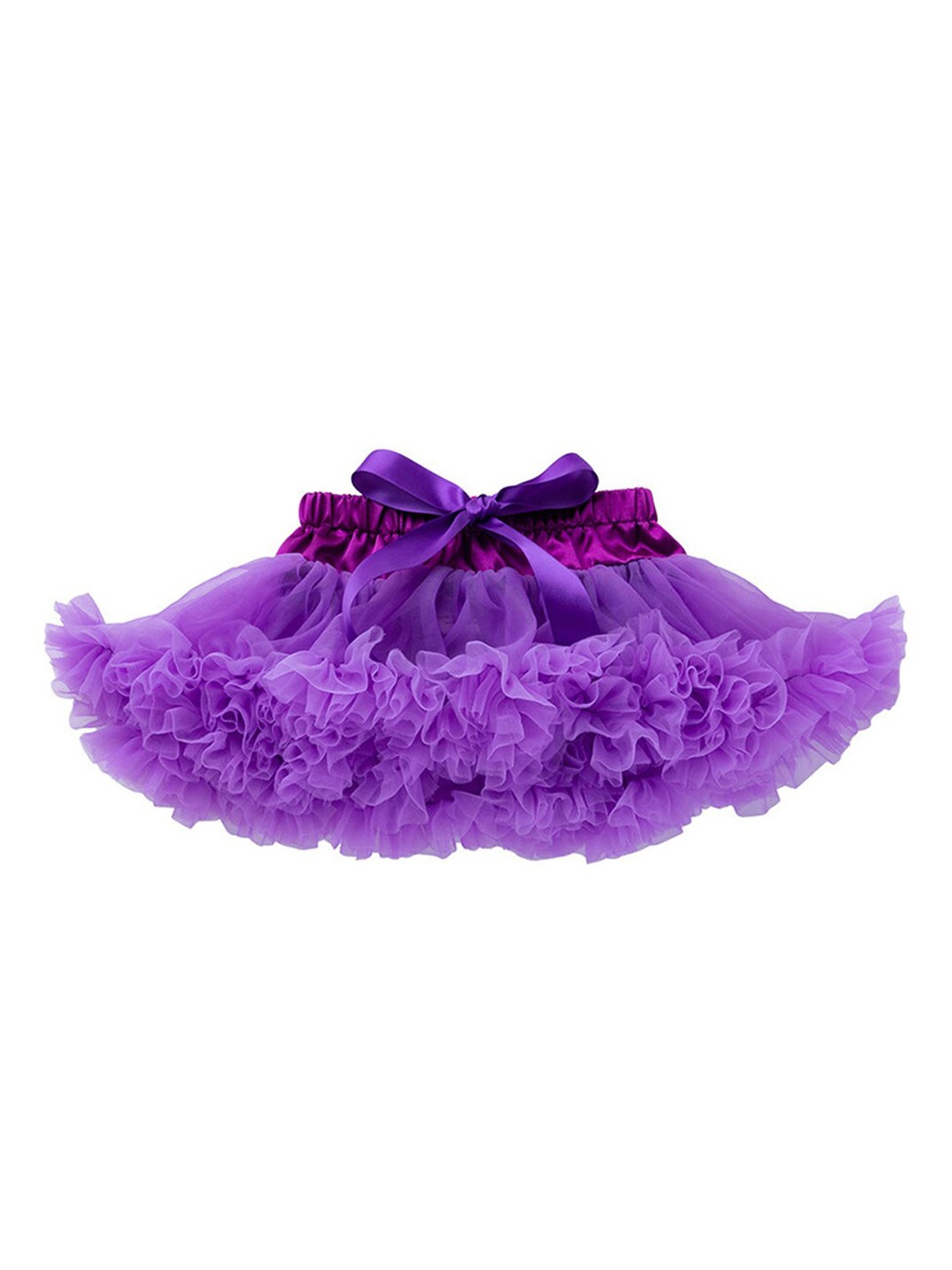 

Hopscotch Girls Purple Solid Above Knee-Length A-Line Skirts