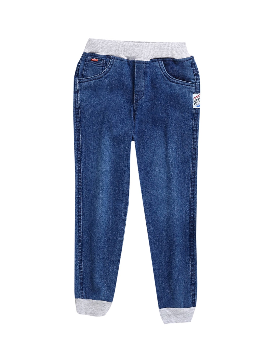 

Hopscotch Boys Navy Blue Light Fade Stretchable Jeans