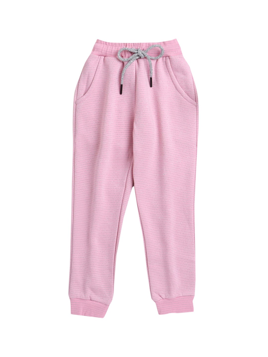 

Hopscotch Girls Pink Drawstring Joggers