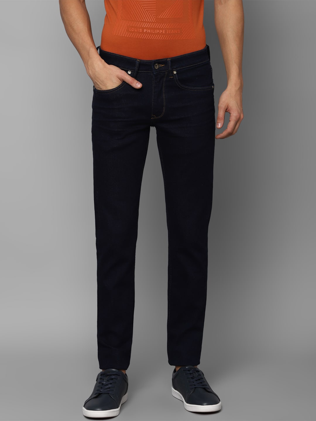 

Louis Philippe Jeans Men Navy Blue Slim Fit Jeans