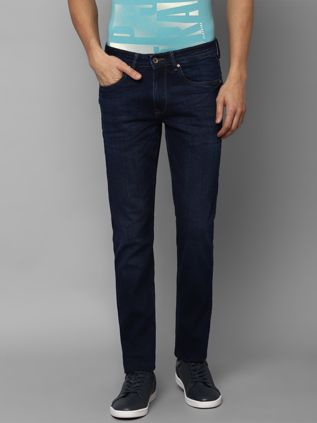 

Louis Philippe Jeans Men Navy Blue Slim Fit Jeans