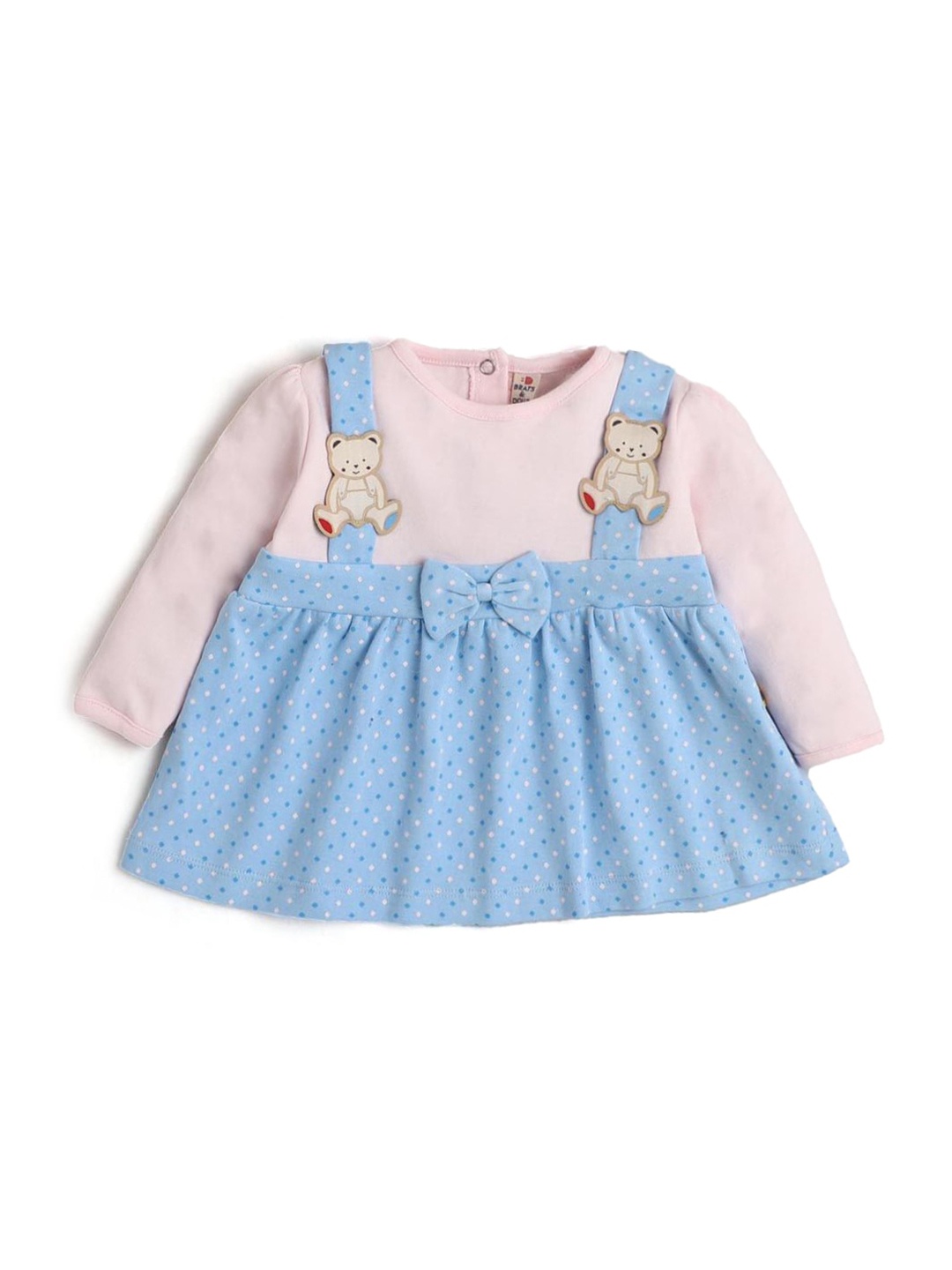 

Hopscotch Kids Blue A-Line Dress