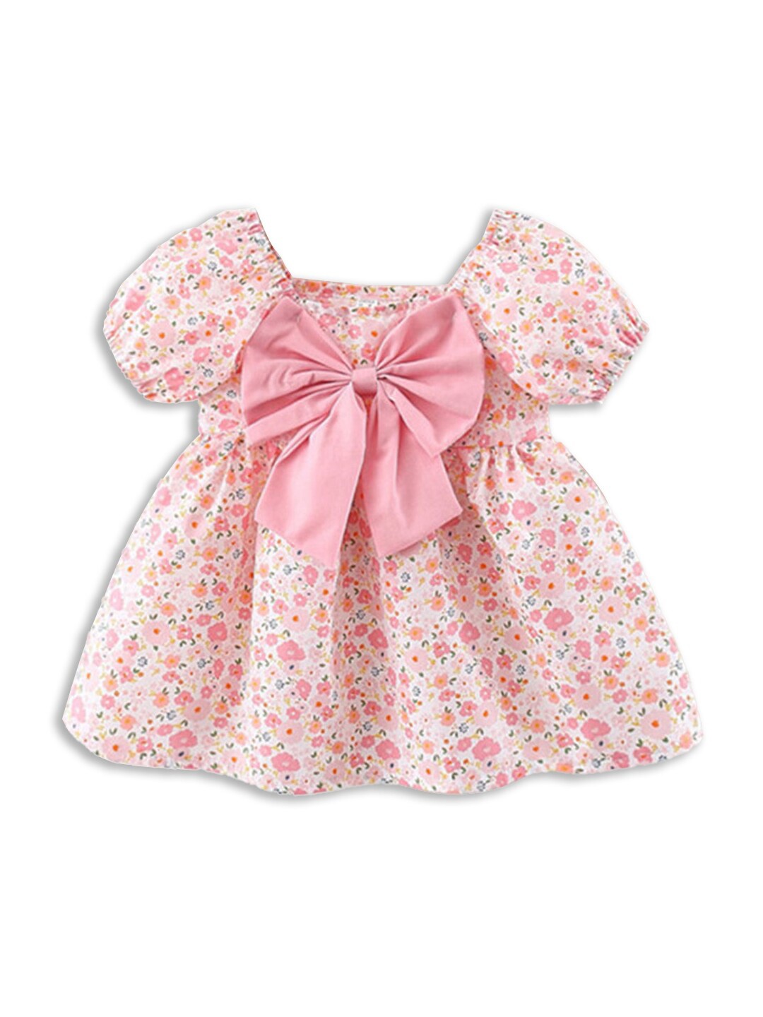 

Hopscotch Pink Floral Dress