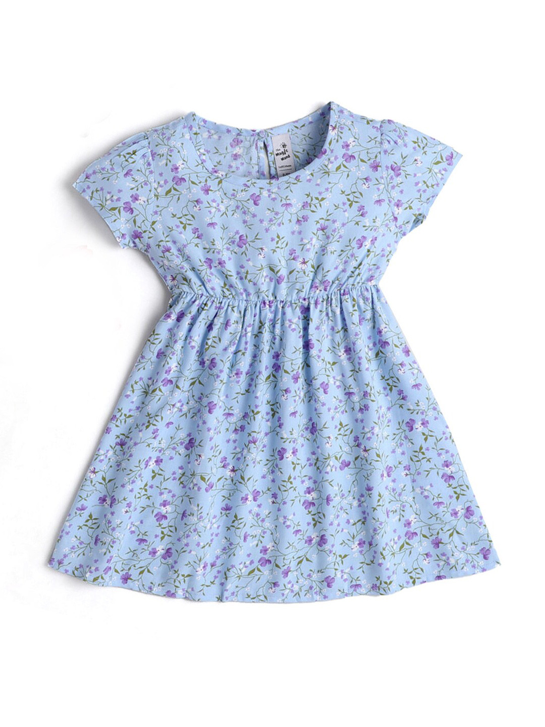 

Hopscotch Girls Blue Floral Dress