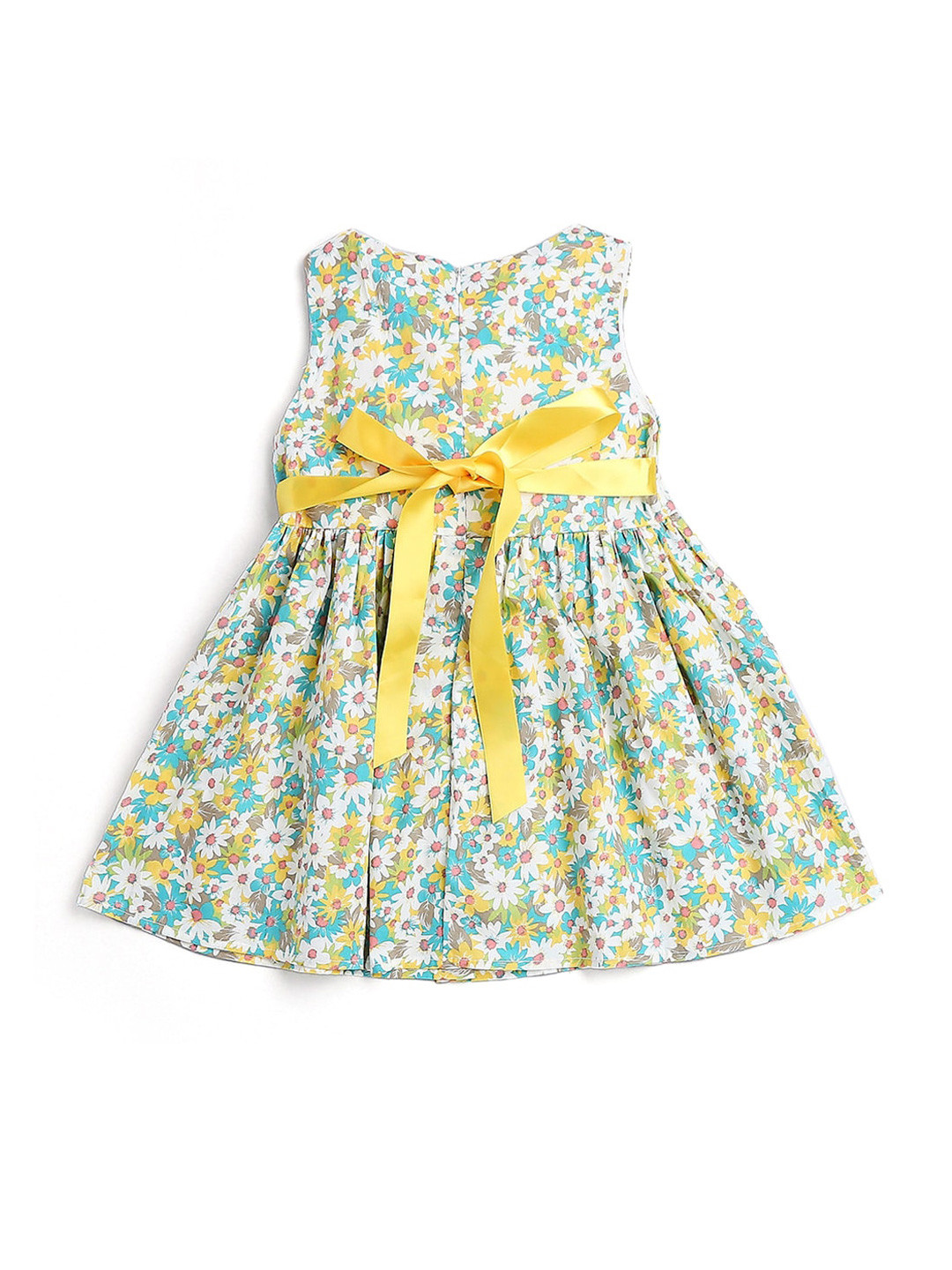 

Hopscotch Yellow Floral Dress