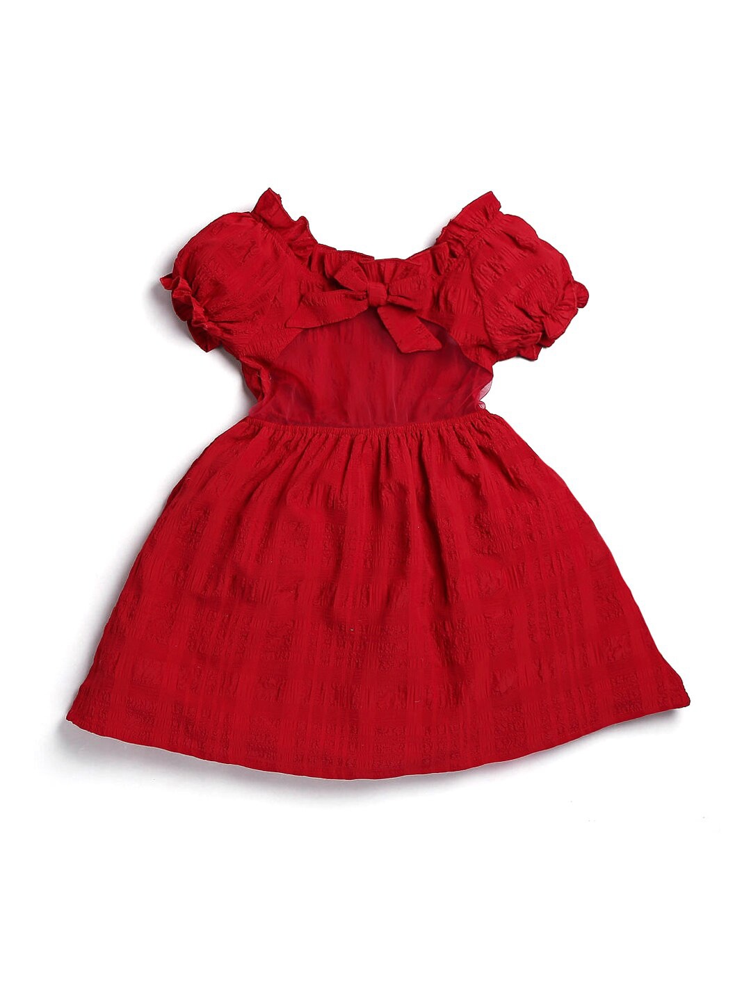 

Hopscotch Kids-Girls Red Dress