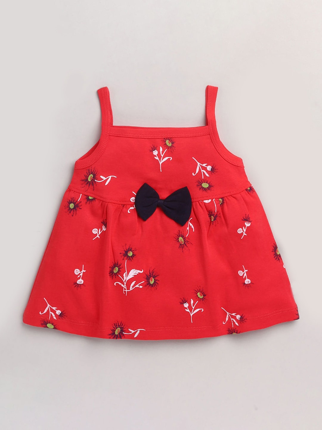 

Hopscotch Red A-Line Dress