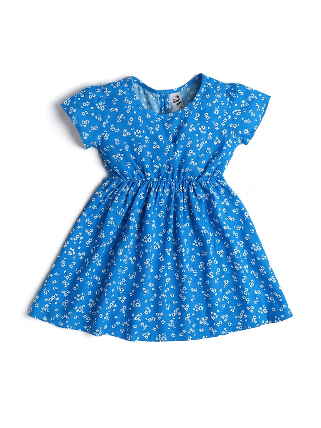 

Hopscotch Blue Peplum Dress