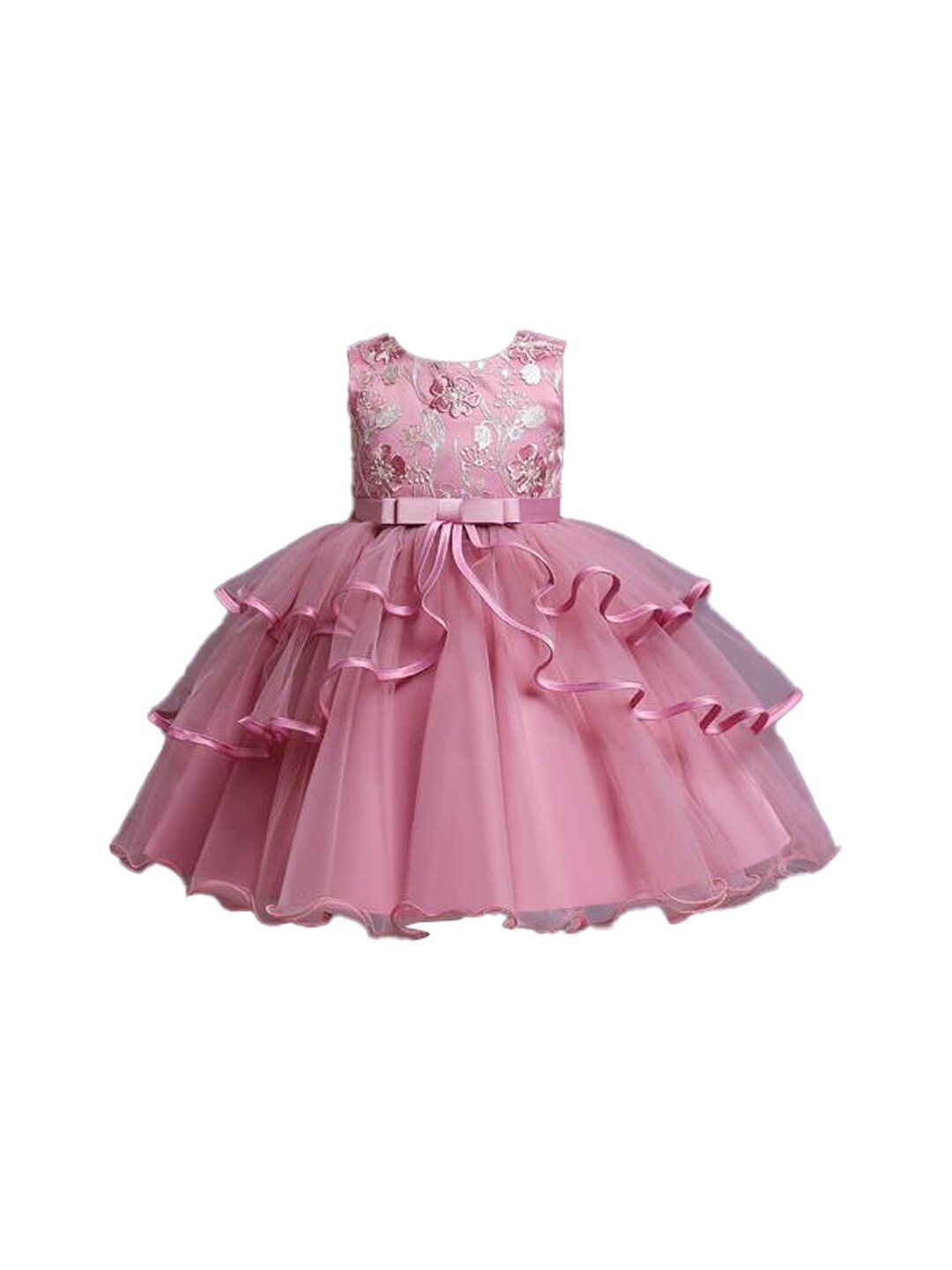 

Hopscotch Pink Floral Dress