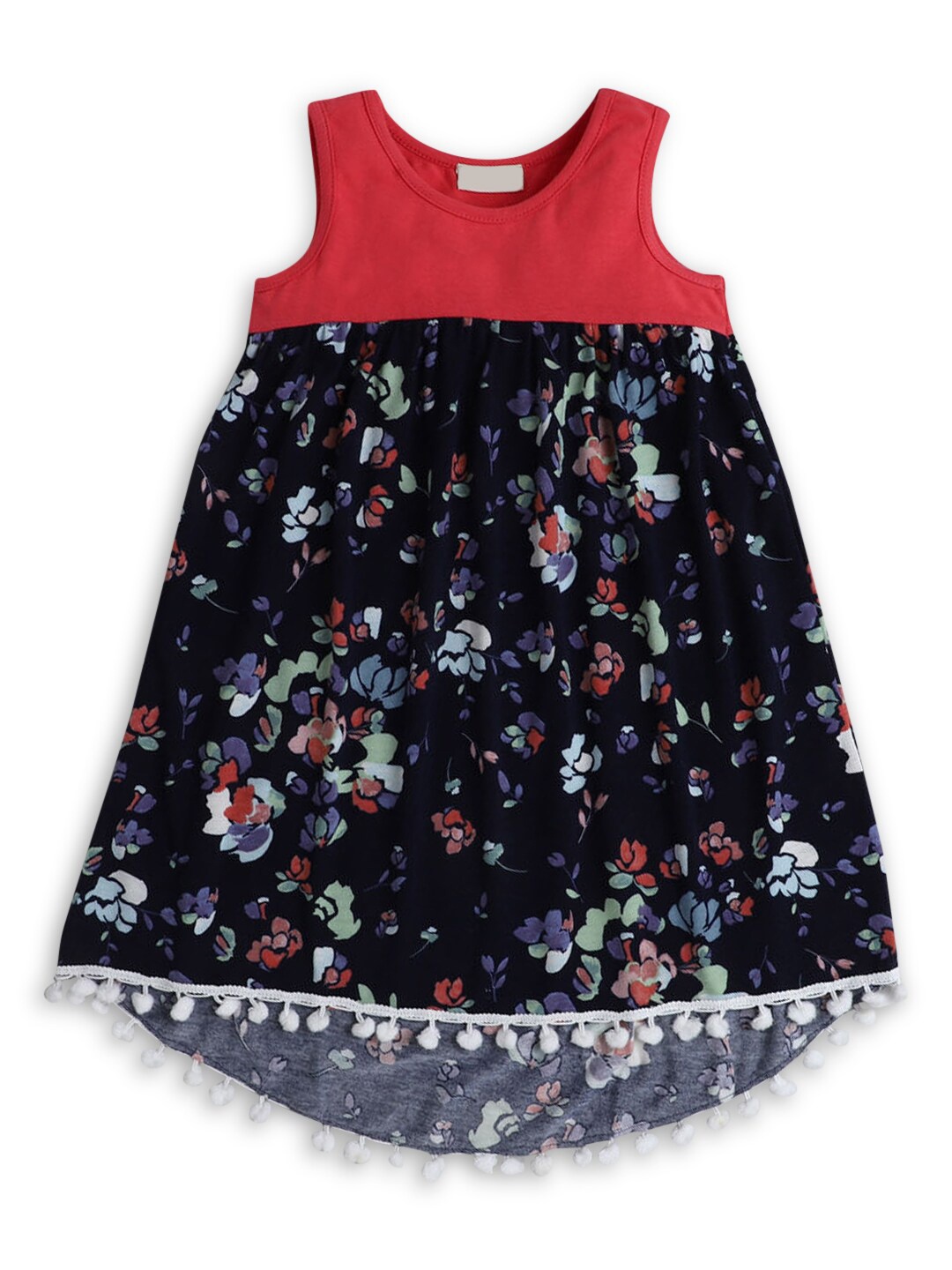 

Hopscotch Multicoloured Floral A-Line Dress, Multi