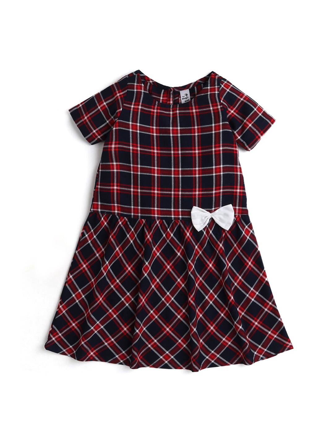 

Hopscotch Red Checked Dress